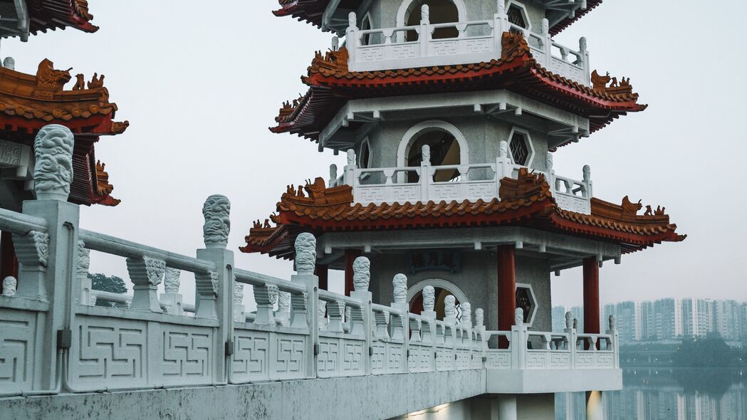 宝塔寺庙建筑之美，4K高清壁纸欣赏，3840x2160分辨率极致体验，免费下载！
