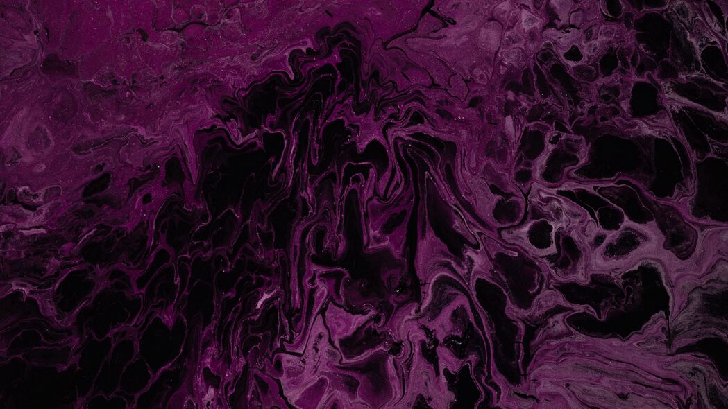 污渍 液体 油漆 紫色 抽象 4k壁纸 3840x2160