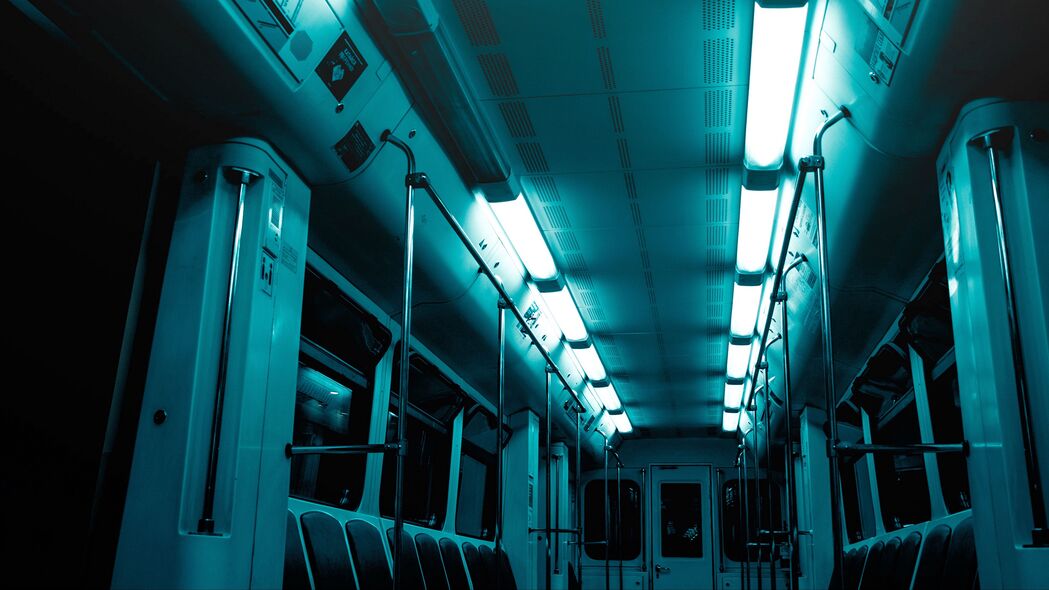 旅行车 地铁 灯 灯 照明 4k壁纸 3840x2160