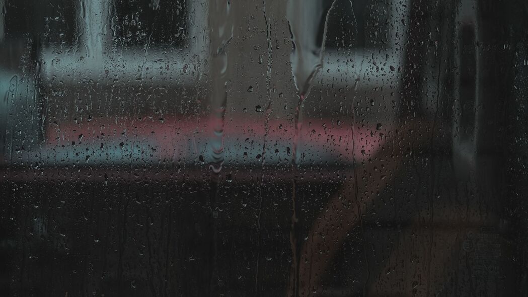窗户 玻璃 湿 滴 雨 4k壁纸 3840x2160