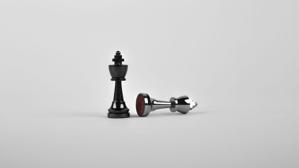 国王 国际象棋 棋子 极简主义 4k壁纸 3840x2160