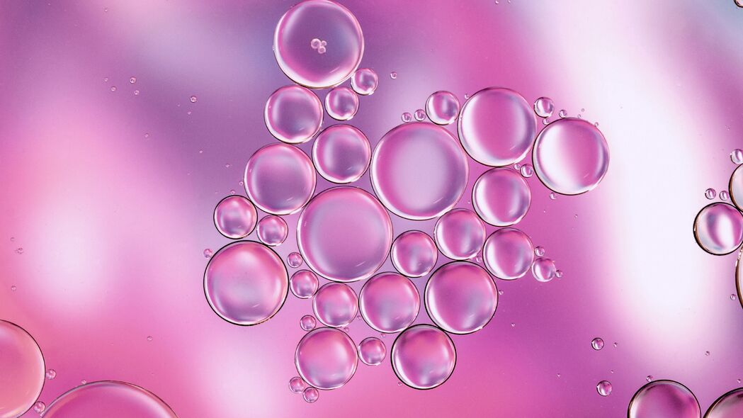 气泡 液体 宏观 透明 4k壁纸 3840x2160