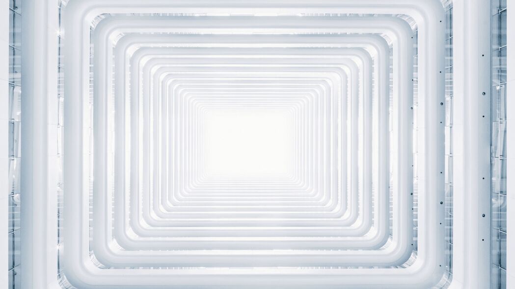隧道 光线 明亮 建筑 对称 4k壁纸 3840x2160
