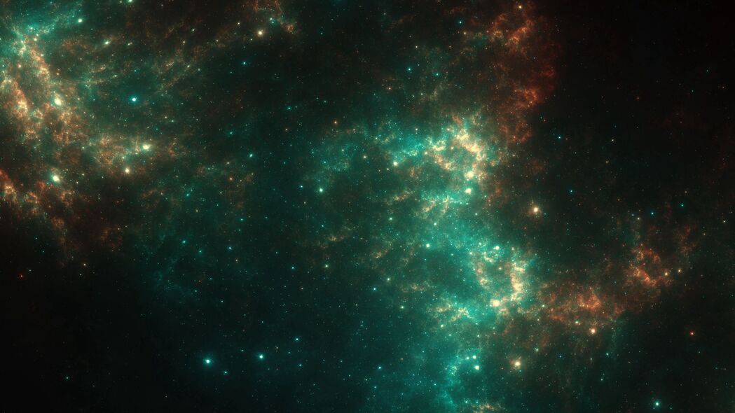 3840x2160 星云 恒星 辉光 星系 太空壁纸 背景
