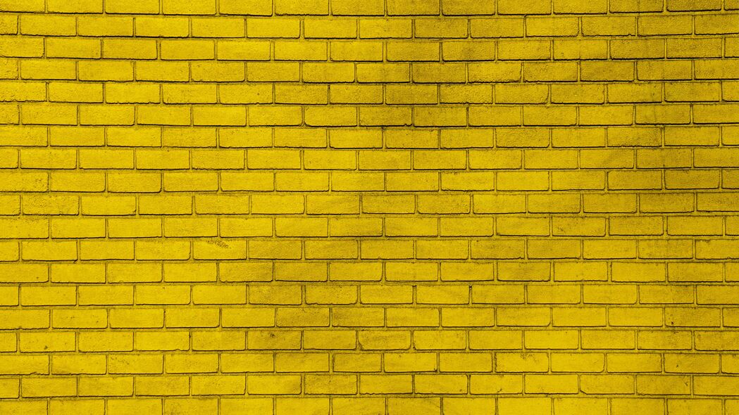 墙 砖 黄色 油漆 纹理 4k壁纸 3840x2160