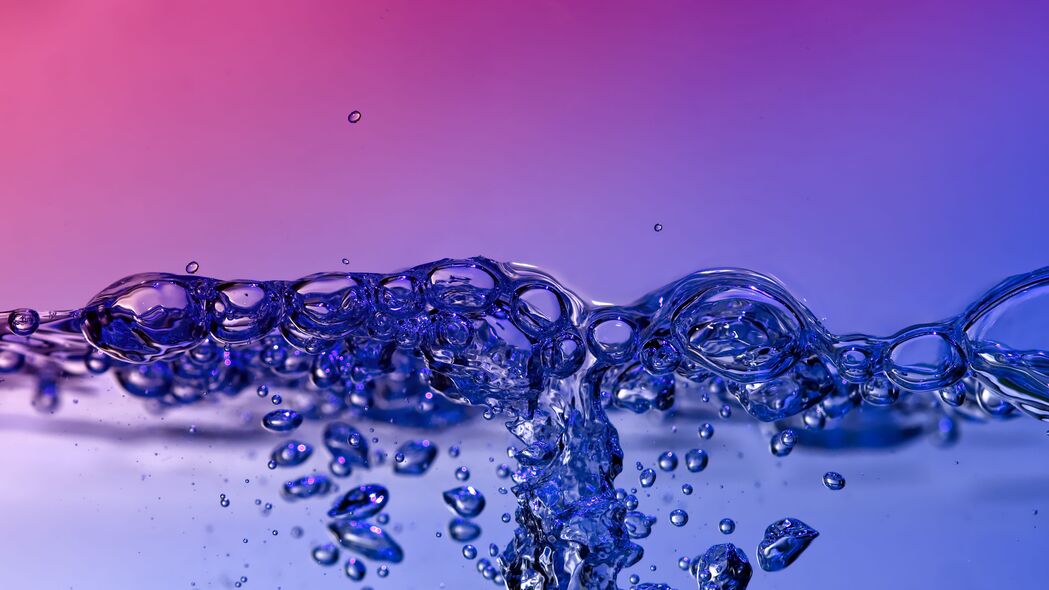 水 气泡 空气 液体 透明 4k壁纸 3840x2160