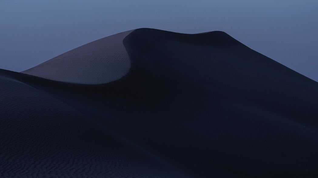 沙子 沙漠 沙丘 浮雕 日落 黄昏 4k壁纸 3840x2160