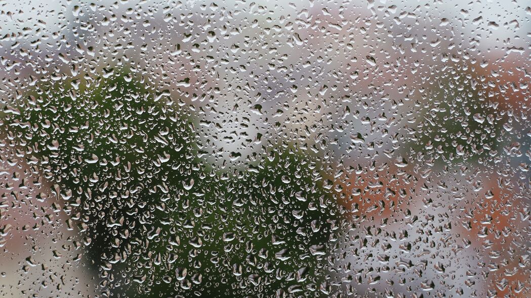 雨 滴 玻璃 湿 4k壁纸 3840x2160