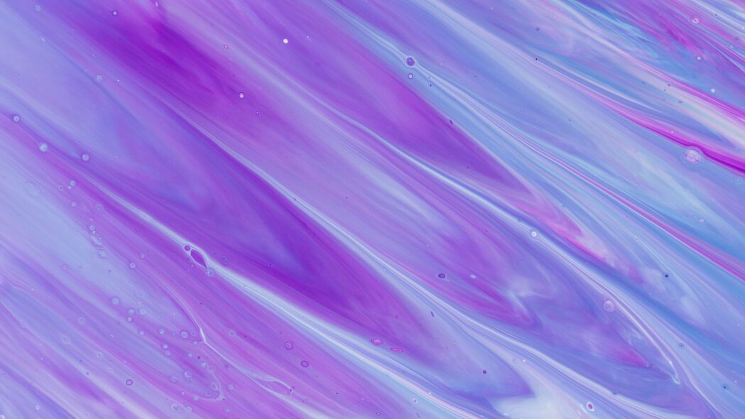 油漆 污渍 波纹 液体 紫色 4k壁纸 3840x2160