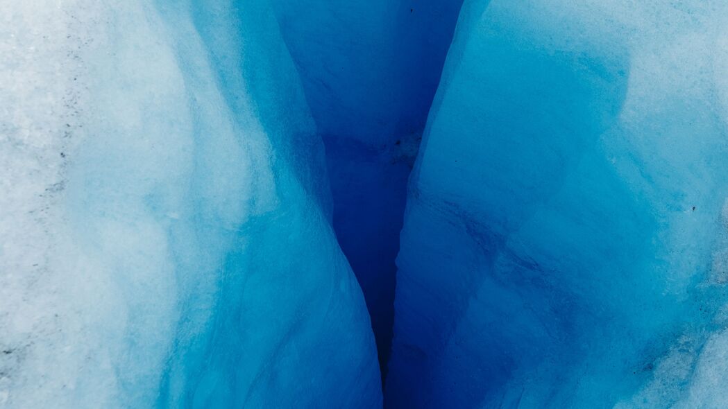 冰川 洞 冰隧道 冰 4k壁纸 3840x2160