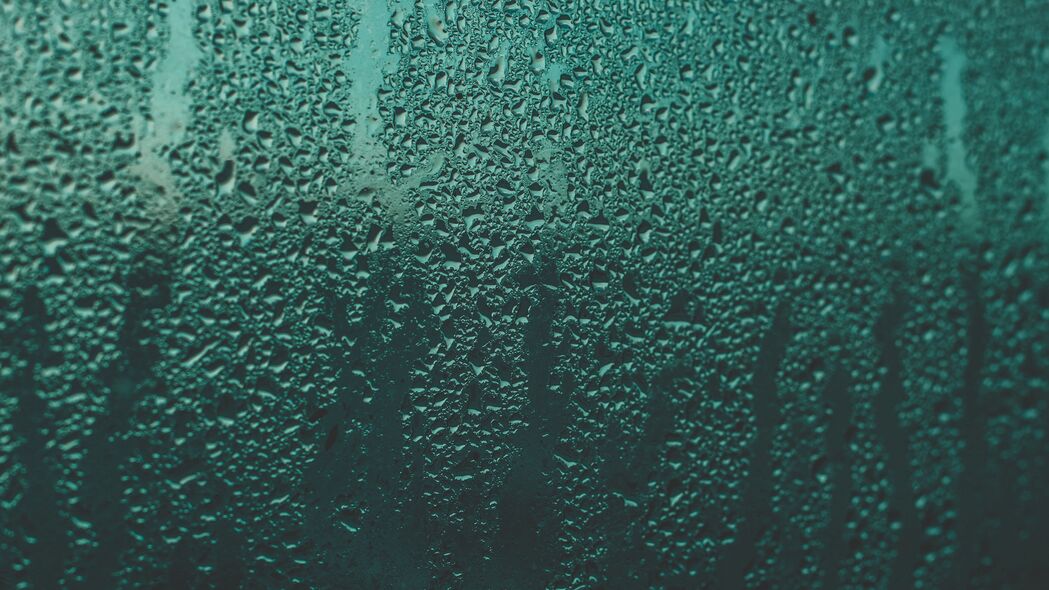 滴 湿气 雨水 玻璃 表面 液体 4k壁纸 3840x2160
