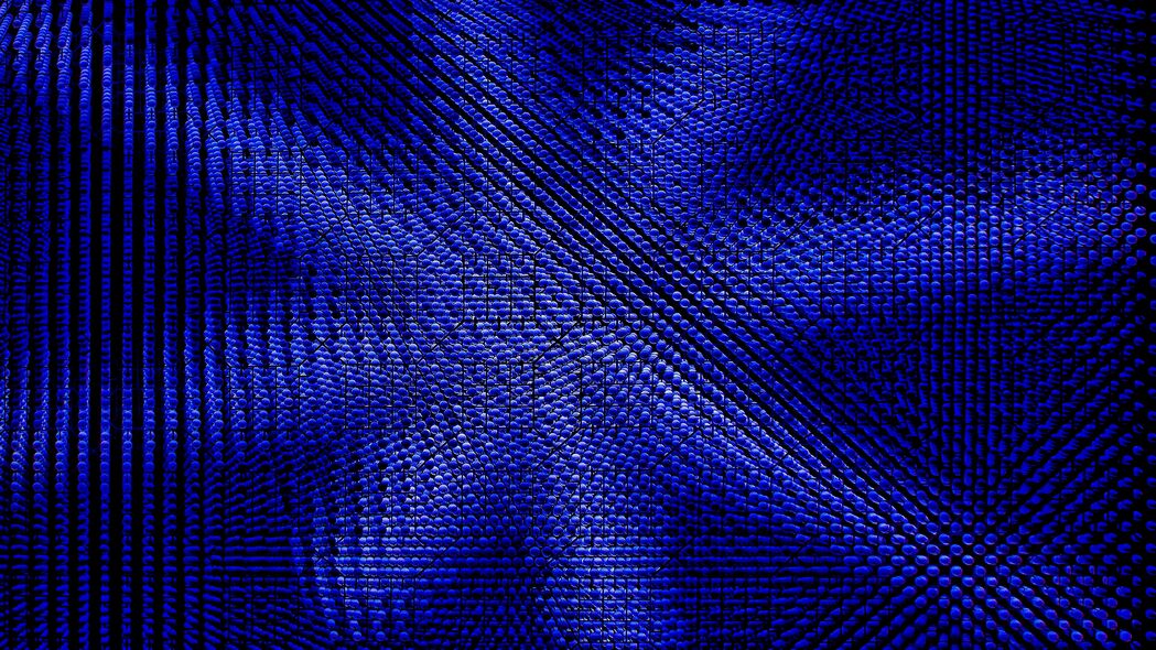 纹理 蓝色 表面 凹凸 4k壁纸 3840x2160