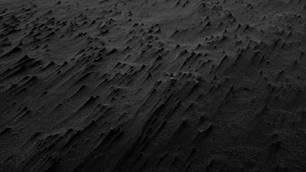 沙子 黑色 海滩 纹理 karekare 新西兰 4k壁纸 3840x2160