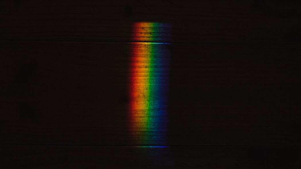 彩虹 彩色 光束 光 高亮 4k壁纸 3840x2160