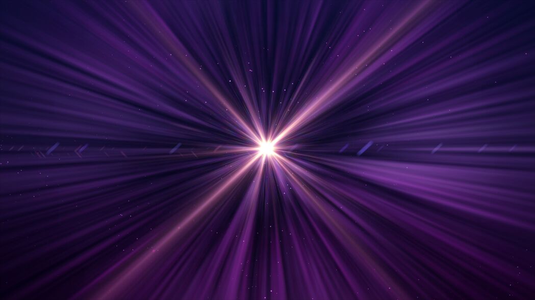 3840x2160 射线 辉光 光线 紫色壁纸 背景