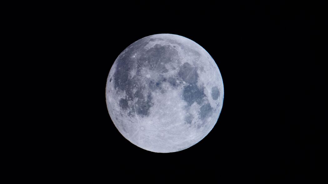 满月 月亮 卫星 太空 4k壁纸 3840x2160