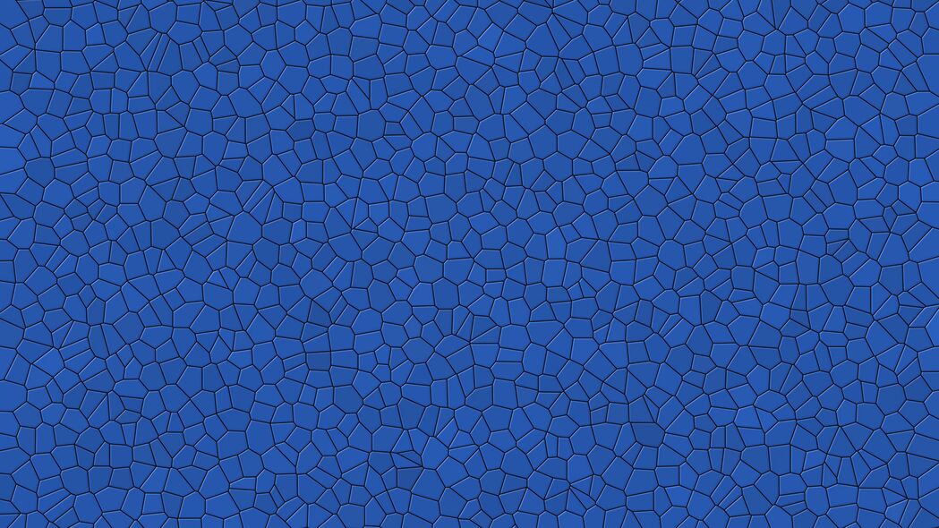 马赛克 图案 蓝色 4k壁纸 3840x2160