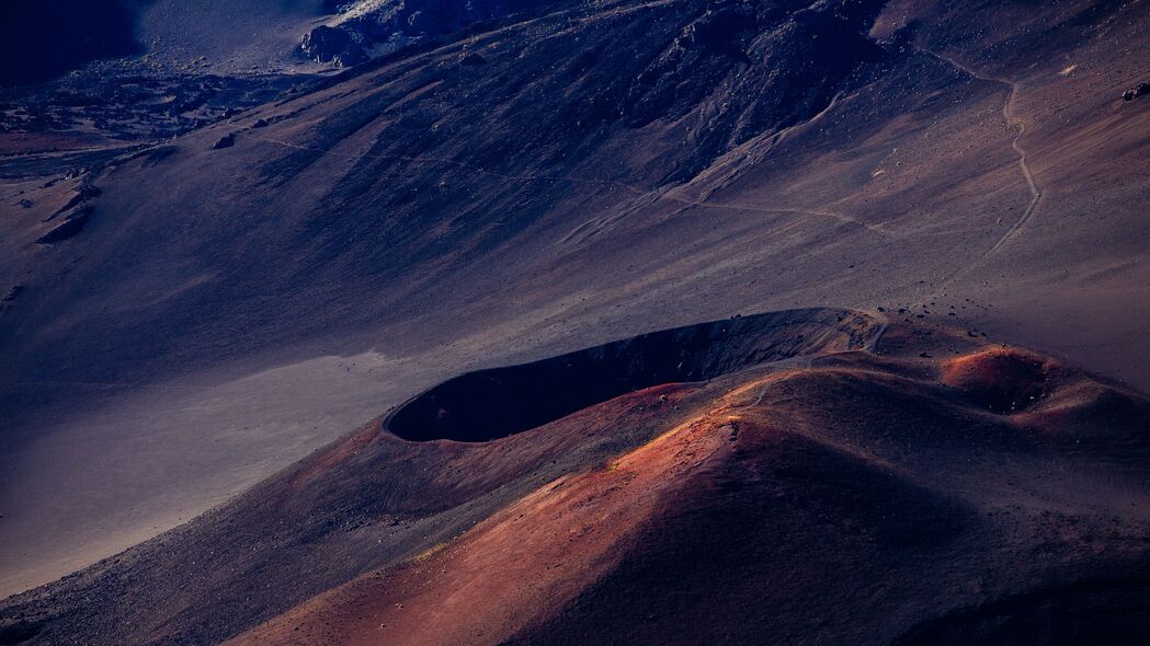火山 山丘 沙漠 哈拉卡拉 美国 4k壁纸 3840x2160