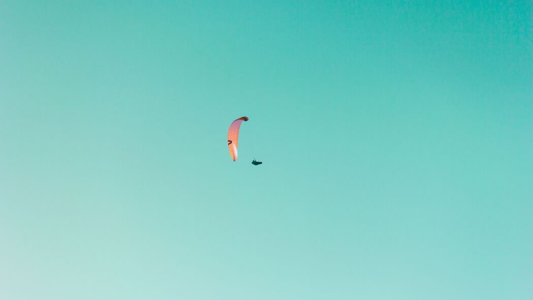 滑翔伞 滑翔伞 飞行 天空 极简主义 4k壁纸 3840x2160