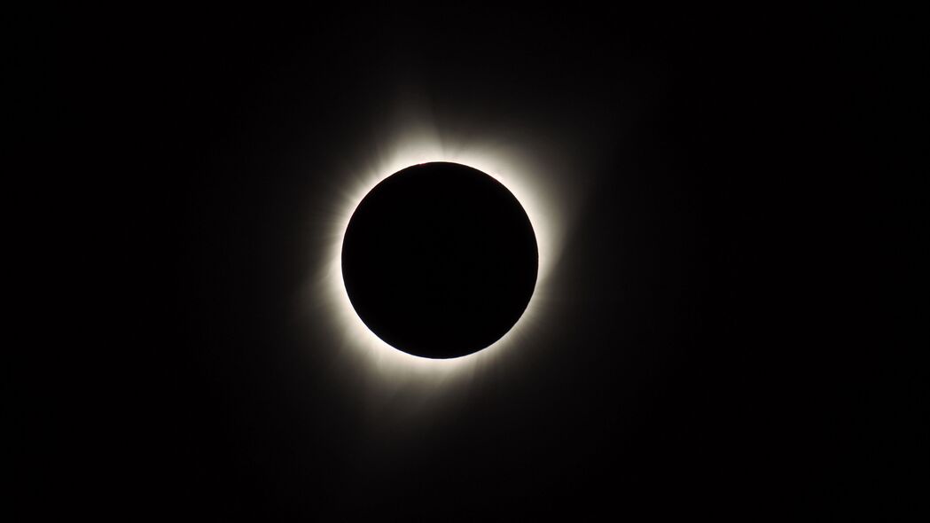 日食月亮光太空奇观，精选4K壁纸，高清3840x2160背景图片下载