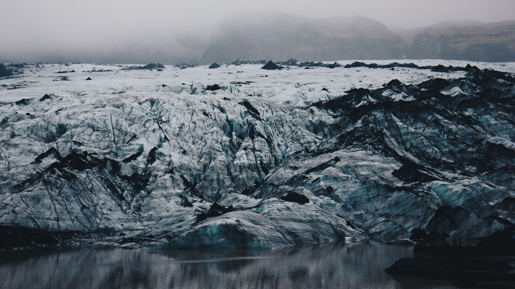 冰岛 浮冰 冰 海岸 4k壁纸 3840x2160