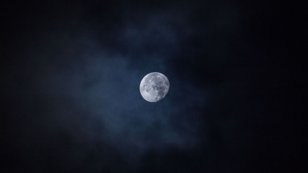 月亮 天空 夜晚 太空 4k壁纸 3840x2160