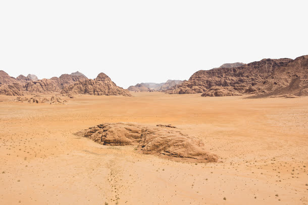 沙漠干旱土地前景配图