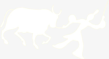 放牛的人剪影海报背景七夕情人节