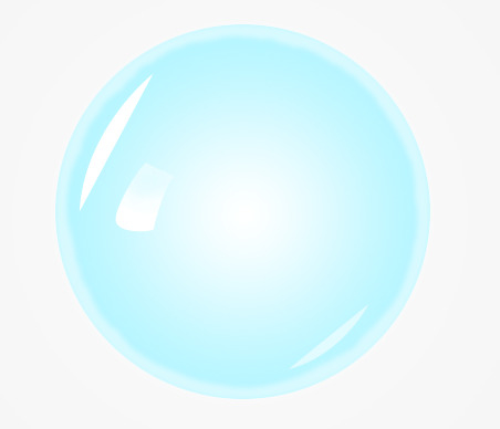 蓝色水球水泡