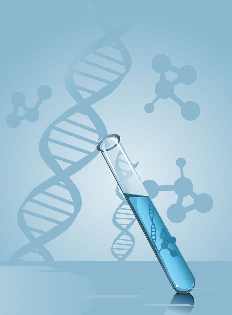 矢量化学细胞生物美容背景素材，高清JPG与另类PSD设计免费下载