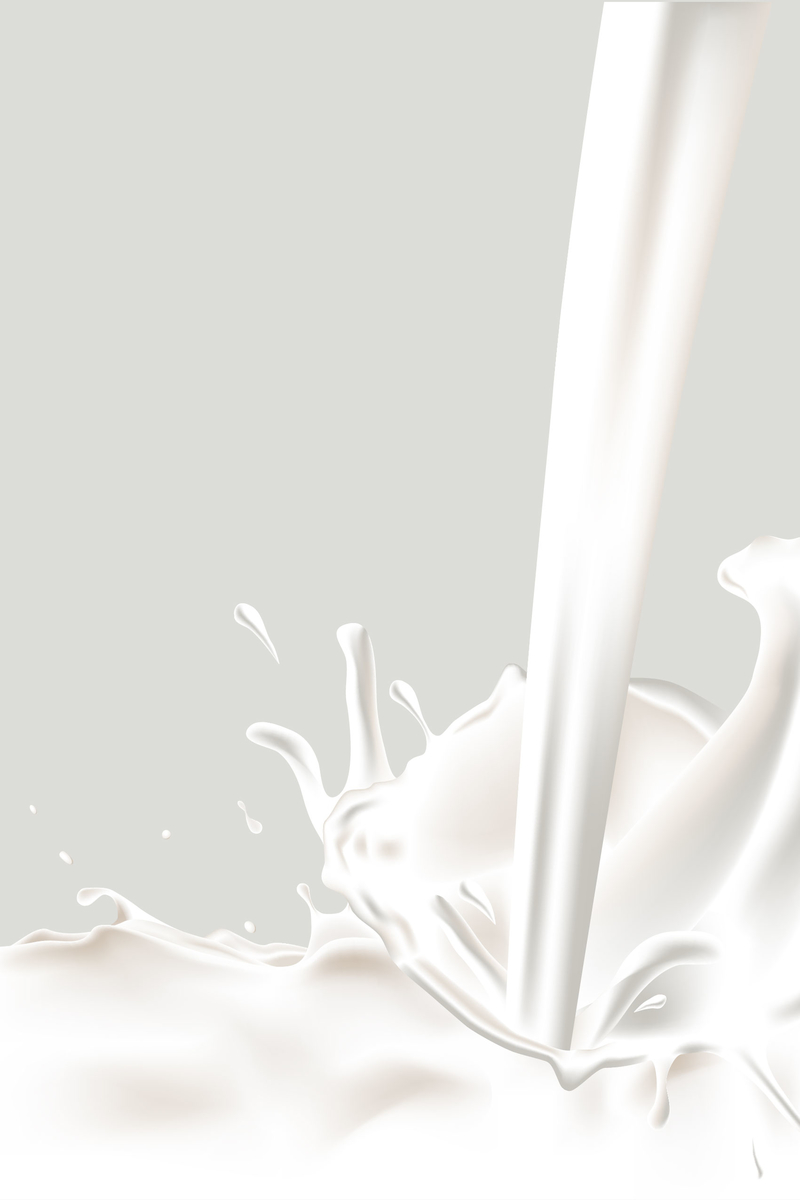 牛奶倾倒背景素材