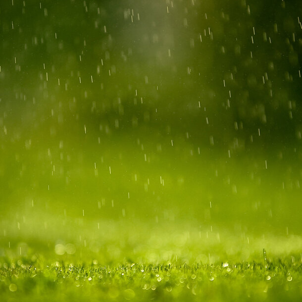 绿色雨点大屏背景，高清PNG透明图片，摄影风景设计素材，一键下载