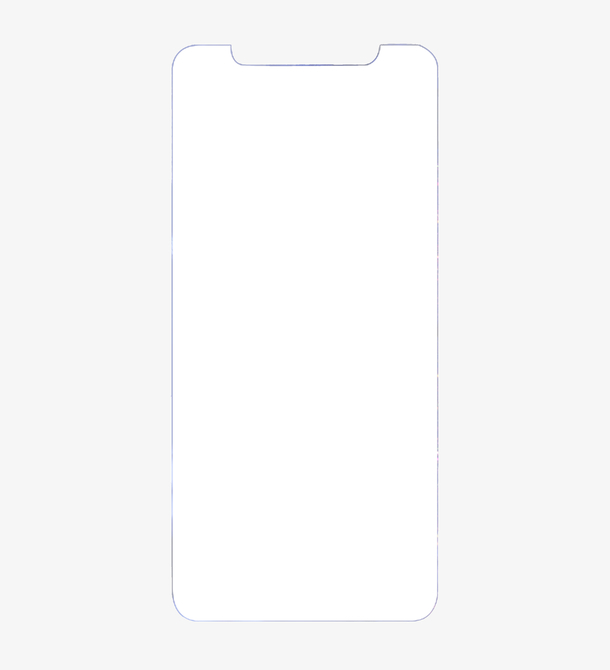 iPhone X手机屏幕蒙版高清PNG透明图：免扣元素&设计素材下载