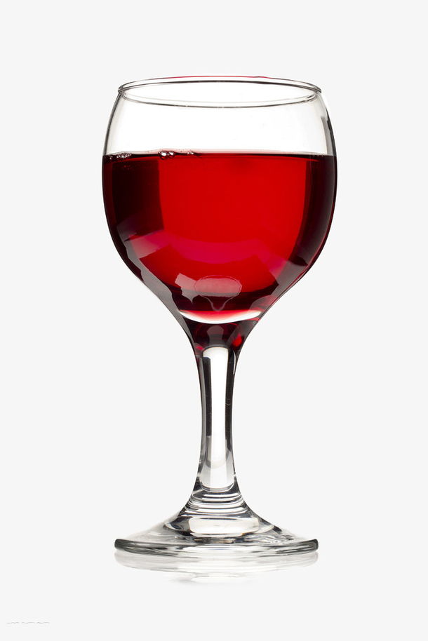 红酒满杯PNG透明免扣元素，高清设计素材下载