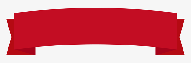 红色条幅旗帜矢量元素，高清PNG透明图片免抠，其他设计素材一键下载