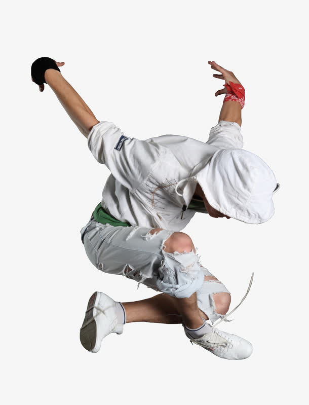 炫酷街舞PNG透明图片，免扣元素设计素材高清下载