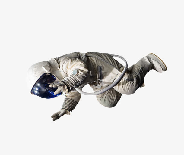 宇航员PNG透明图免扣素材，高清设计元素，一键下载