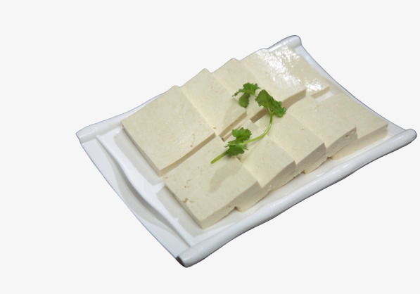 火锅配菜豆腐PNG素材，高清透明免抠图，设计元素随心下载