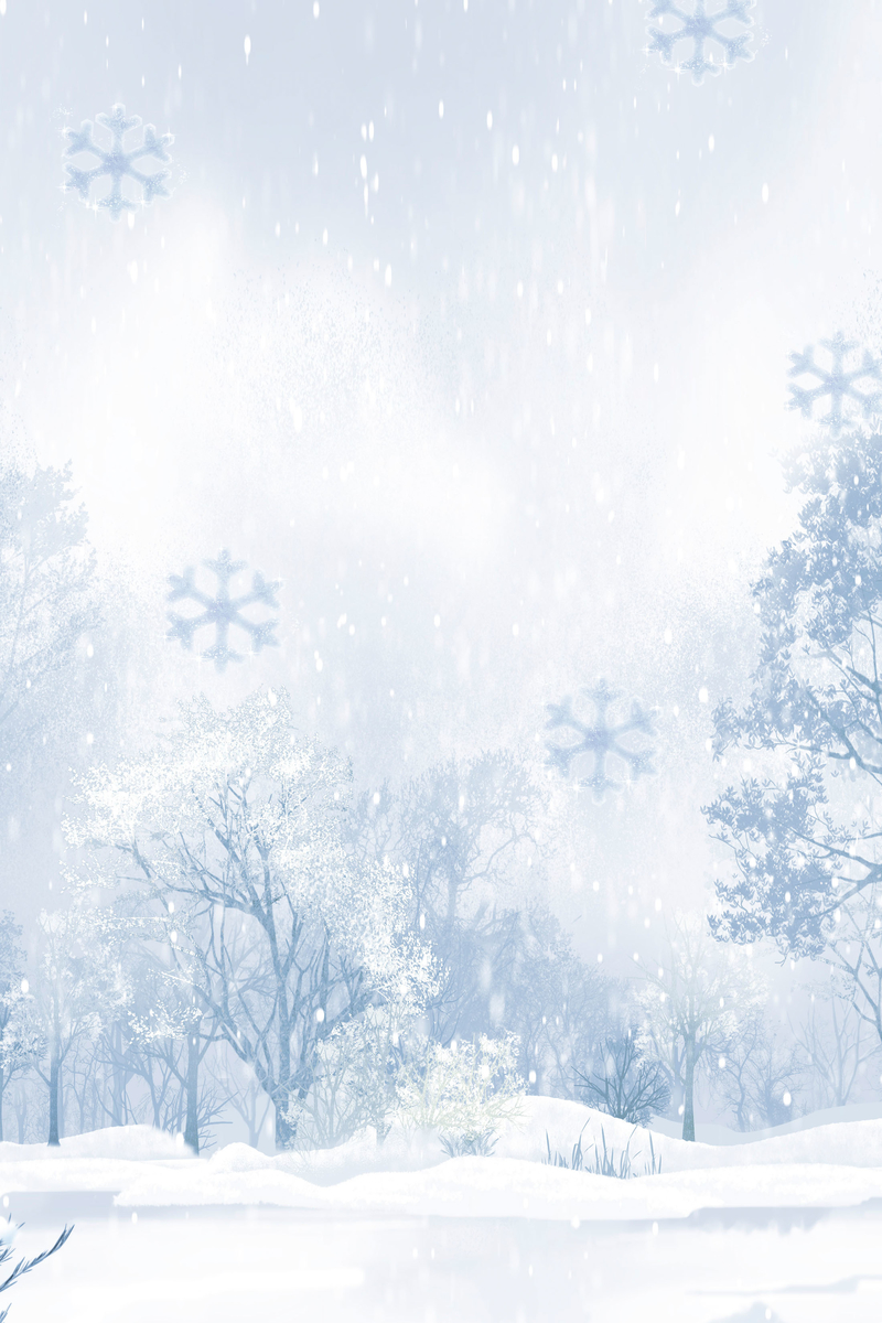 唯美冬日雪景高清JPG，另类设计素材，免费下载