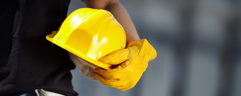 工程师黄色安全帽高清背景JPG，创意素材下载