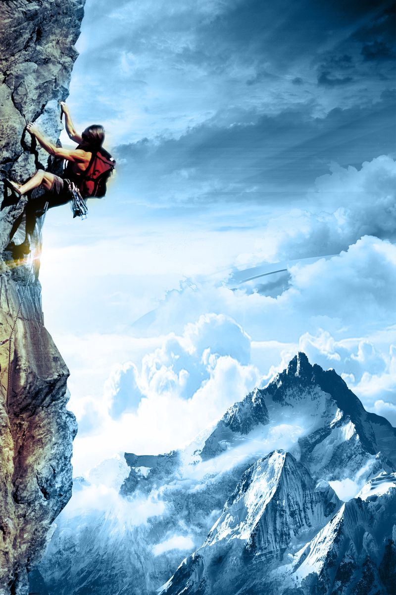 户外运动，登山攀岩精选高清JPG图片，独特设计素材，一键下载