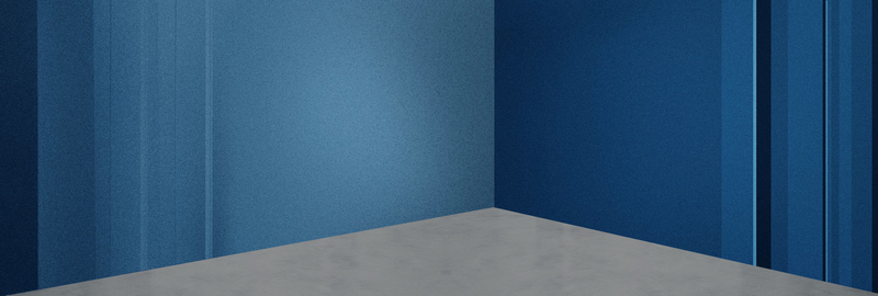 蓝色墙角背景高清JPG图片，另类设计素材免费下载