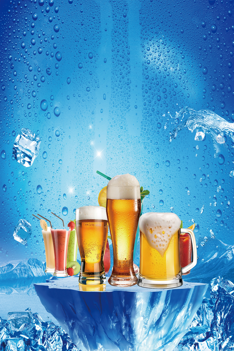 啤酒时光，狂欢啤酒节高清JPG图片，独特设计素材一键下载