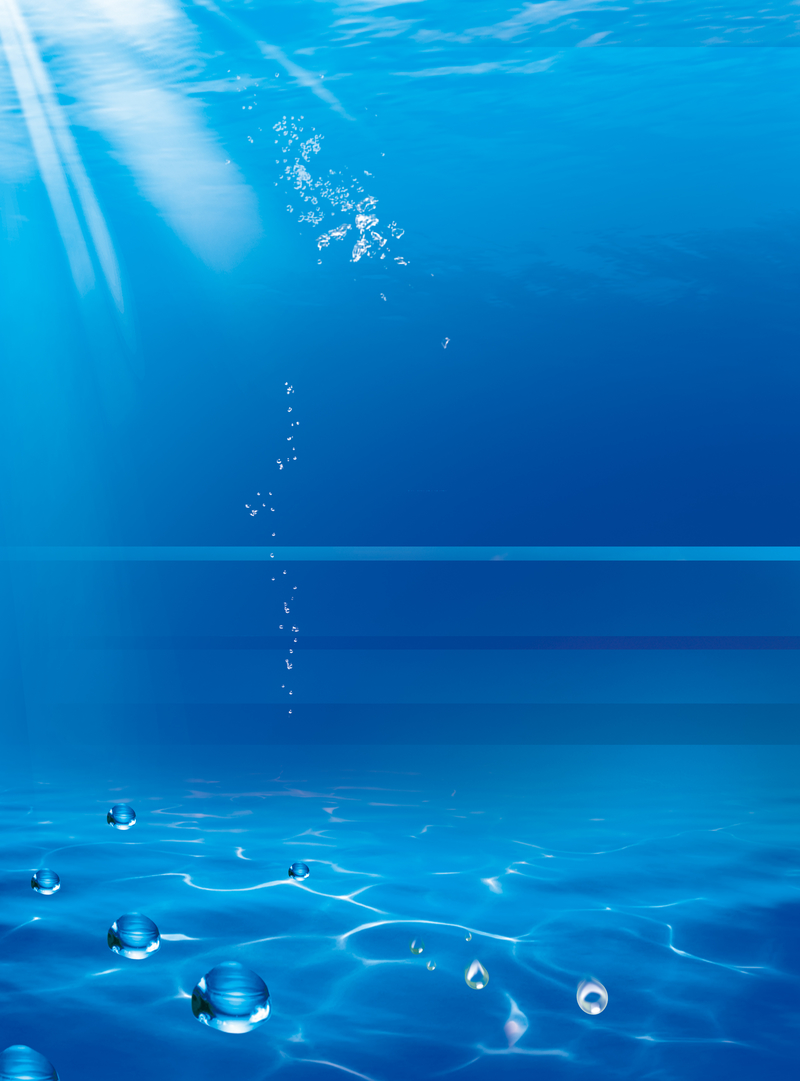 蓝色水背景高清JPG，另类设计素材，一键下载！