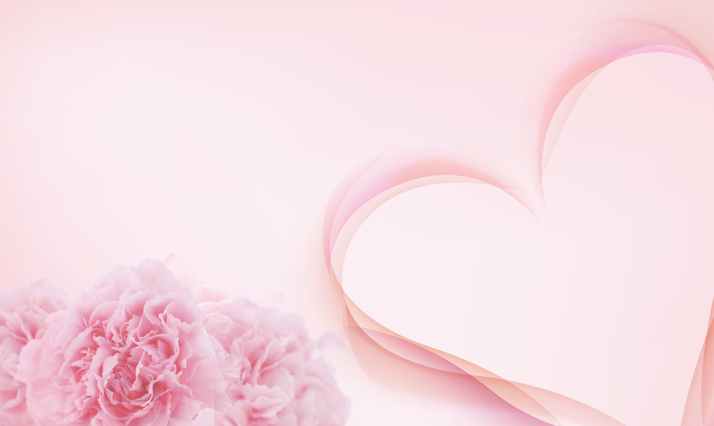 爱心花瓣粉色梦幻浪漫背景JPG素材，高清下载，创意另类设计资源