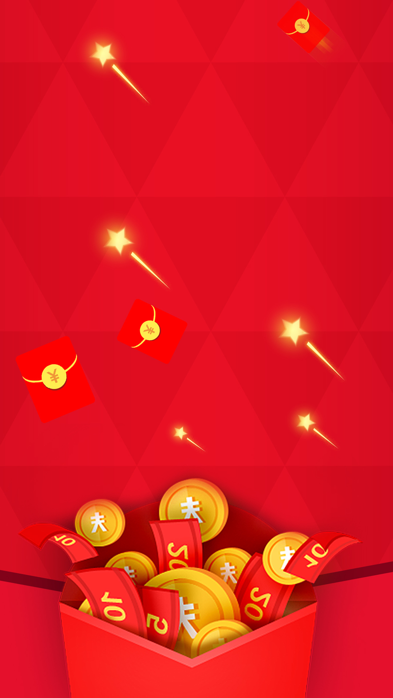 红色周年庆典金币背景高清JPG，另类图片设计素材下载
