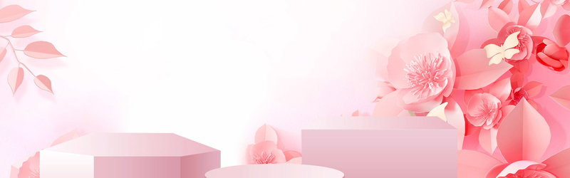 粉色浪漫婚博会背景图，唯美高清JPG素材，创意图片设计下载