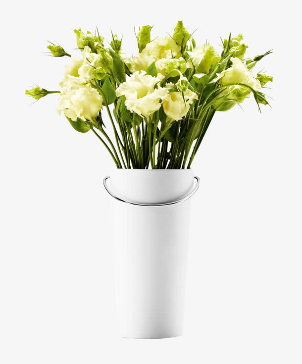 高清PNG透明花瓶鲜花图片，动植物元素植物设计素材下载