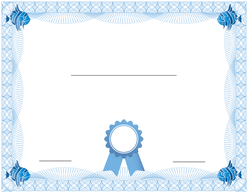 高清蓝色花纹证书背景JPG，另类图片设计素材，免费下载