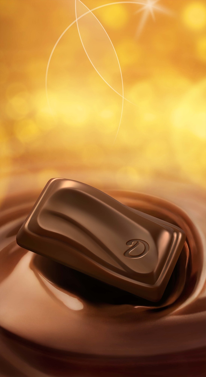 德芙巧克力背景模版，高清JPG下载，创意图片设计素材